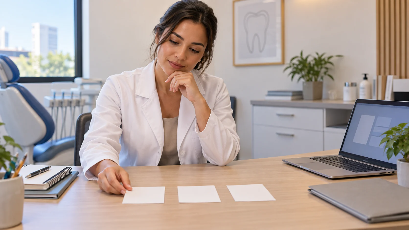 Dentista compara diferentes caminhos para planejar a carreira em odontologia.